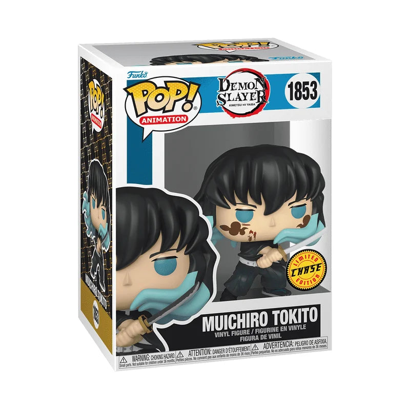 Funko Pop! Animation : Demon Slayer - Muichiro Tokito #1853 (CHASE) Limited Edition
