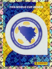 Panini FIFA World Cup 2026 Sticker BIH 1 Bosnia and Herzegovina Emblem Foil US / International Edition