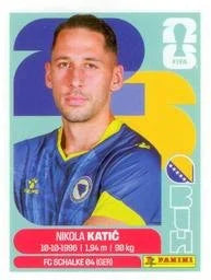 Panini FIFA World Cup 2026 Sticker BIH 7 Nikola Katić US Edition