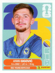 Panini FIFA World Cup 2026 Sticker BIH 10 Armin Gigović US Edition