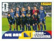 Panini FIFA World Cup 2026 Sticker BIH 13 We Are Bosnia and Herzegovina Team Photo US Edition