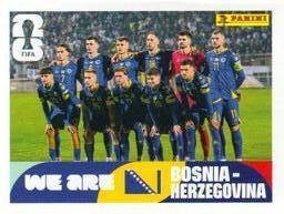 Panini FIFA World Cup 2026 Sticker BIH 13 We Are Bosnia and Herzegovina Team Photo US Edition
