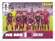 Panini FIFA World Cup 2026 Sticker QAT 13 We Are Qatar Team Photo US Edition