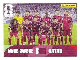 Panini FIFA World Cup 2026 Sticker QAT 13 We Are Qatar Team Photo US Edition