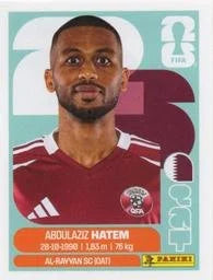 Panini FIFA World Cup 2026 Sticker QAT 15 Abdulaziz Hatem US Edition