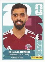 Panini FIFA World Cup 2026 Sticker QAT 16 Hassan Al-Haydos US Edition