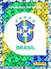 Panini FIFA World Cup 2026 Sticker BRA 1 Brazil Emblem Foil US / International Edition
