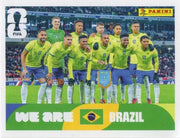 Panini FIFA World Cup 2026 Sticker BRA 13 We Are Brazil Team Photo US Edition