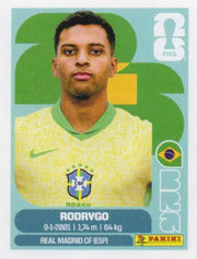 Panini FIFA World Cup 2026 Sticker BRA 15 Rodrygo US Edition