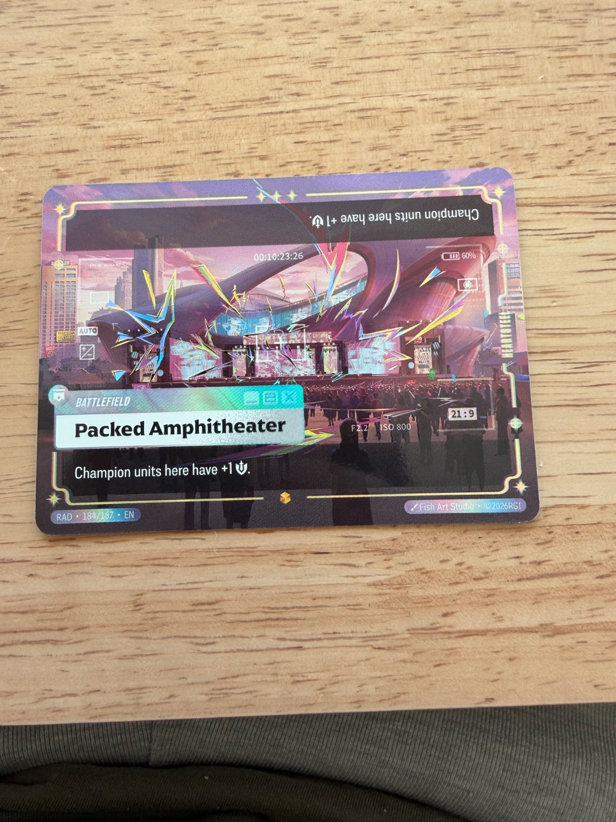 Packed Amphitheater (Overnumbered) 184/167 (Radiance)