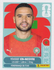 Panini FIFA World Cup 2026 Sticker MAR 16 Youssef En-Nesyri US Edition