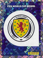 Panini FIFA World Cup 2026 Sticker SCO 1 Scotland Emblem Foil US / International Edition