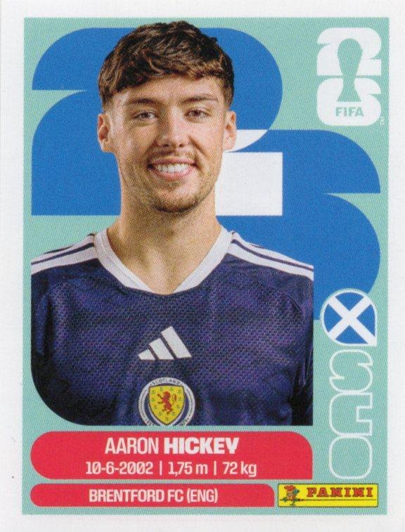 Panini FIFA World Cup 2026 Sticker SCO 5 Aaron Hickey US Edition