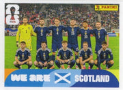 Panini FIFA World Cup 2026 Sticker SCO 13 We Are Scotland Team Photo US Edition