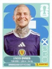 Panini FIFA World Cup 2026 Sticker SCO 18 Lyndon Dykes US Edition