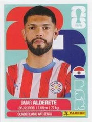 Panini FIFA World Cup 2026 Sticker PAR 7 Omar Alderete US Edition
