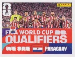 Panini FIFA World Cup 2026 Sticker PAR 13 We Are Paraguay Team Photo US Edition
