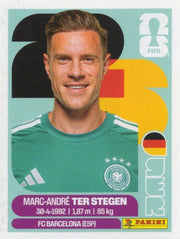 Panini FIFA World Cup 2026 Sticker GER 2 Marc-André ter Stegen US Edition