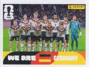Panini FIFA World Cup 2026 Sticker GER 13 We Are Germany Team Photo US Edition
