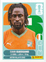 Panini FIFA World Cup 2026 Sticker CIV 19 Evann Guessand US Edition