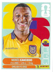 Panini FIFA World Cup 2026 Sticker ECU 9 Moises Caicedo US Edition