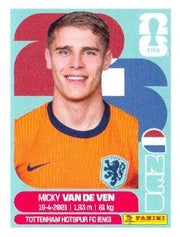 Panini FIFA World Cup 2026 Sticker NED 4 Micky van de Ven US Edition