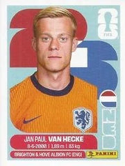Panini FIFA World Cup 2026 Sticker NED 9 Jan Paul van Hecke US Edition