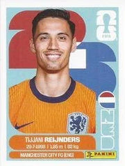 Panini FIFA World Cup 2026 Sticker NED 10 Tijjani Reijnders US Edition
