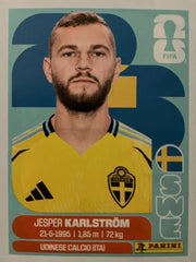 Panini FIFA World Cup 2026 Sticker SWE 10 Jesper Karlström US Edition