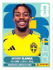 Panini FIFA World Cup 2026 Sticker SWE 18 Anthony Elanga US Edition
