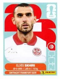 Panini FIFA World Cup 2026 Sticker TUN 9 Ellyes Skhiri US Edition