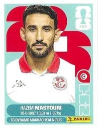 Panini FIFA World Cup 2026 Sticker TUN 17 Hazem Mastouri US Edition
