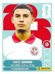 Panini FIFA World Cup 2026 Sticker TUN 18 Ismael Gharbi US Edition