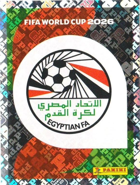 Panini FIFA World Cup 2026 Sticker EGY 1 Egypt Emblem Foil US / International Edition