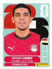 Panini FIFA World Cup 2026 Sticker EGY 4 Mohamed Hamdy US Edition