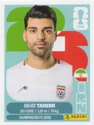 Panini FIFA World Cup 2026 Sticker IRN 18 Mehdi Taremi US Edition
