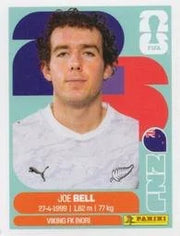 Panini FIFA World Cup 2026 Sticker NZL 10 Joe Bell US Edition