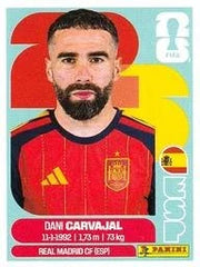 Panini FIFA World Cup 2026 Sticker ESP 7 Dani Carvajal US Edition