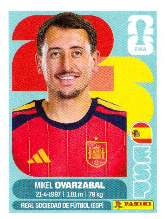 Panini FIFA World Cup 2026 Sticker ESP 20 Mikel Oyarzabal US Edition