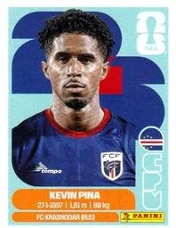 Panini FIFA World Cup 2026 Sticker CPV 10 Kevin Pina US Edition