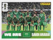 Panini FIFA World Cup 2026 Sticker KSA 13 We Are Saudi Arabia Team Photo US Edition