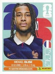 Panini FIFA World Cup 2026 Sticker FRA 14 Michael Olise US Edition