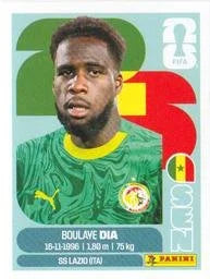 Panini FIFA World Cup 2026 Sticker SEN 17 Boulaye Dia US Edition