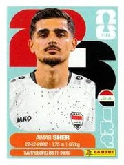 Panini FIFA World Cup 2026 Sticker IRQ 15 Aimar Sher US Edition