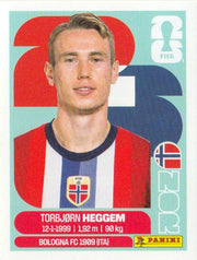Panini FIFA World Cup 2026 Sticker NOR 8 Torbjørn Heggem US Edition