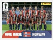 Panini FIFA World Cup 2026 Sticker NOR 13 We Are Norway Team Photo US Edition