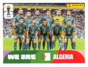 Panini FIFA World Cup 2026 Sticker ALG 13 We Are Algeria Team Photo US Edition
