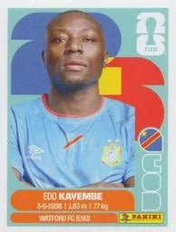 Panini FIFA World Cup 2026 Sticker COD 10 Edo Kayembe US Edition
