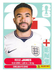 Panini FIFA World Cup 2026 Sticker ENG 7 Reece James US Edition
