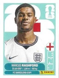 Panini FIFA World Cup 2026 Sticker ENG 19 Marcus Rashford US Edition
